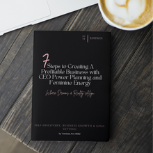 Load image into Gallery viewer, 7 Steps to Creating A Profitable Business workbook