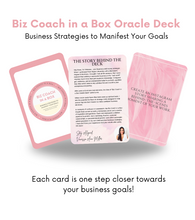 Load image into Gallery viewer, Biz Coach in a Box Oracle Deck