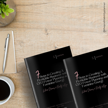 Load image into Gallery viewer, 7 Steps to Creating A Profitable Business workbook